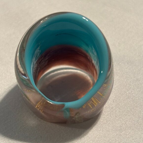 Murano Glass Ring - 5.5 - Picture 4 of 4